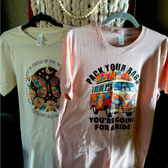 Lot of 2 Nurse t-shirts. New. - Picture 3 of 3